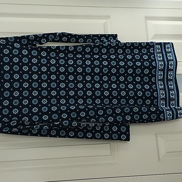 MICHAEL Michael Kors Navy Medallion Long Sleeve Stretch Classic Dress XS - Picture 6 of 9